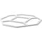 Ekena Millwork 33W x 33H x 1T Small Cameron Decorative Fretwork Ceiling Panels in Architectural Grade PVC CELP33X3303CAM - alternate 6
